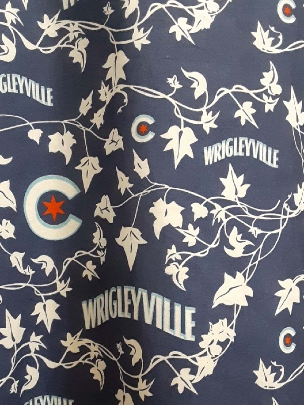 Chicago Cubs Wrigleyville Hawaiian Shirt SGA 2022 Navy Blue All Over Print XL - Picture 5 of 7
